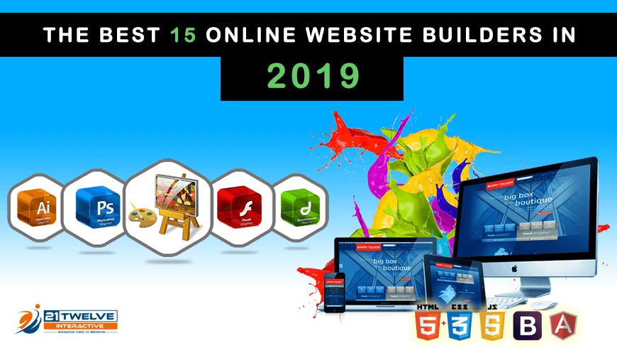 The Best 15 online Website Builders in 2019