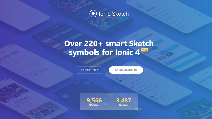 Ionic Sketch