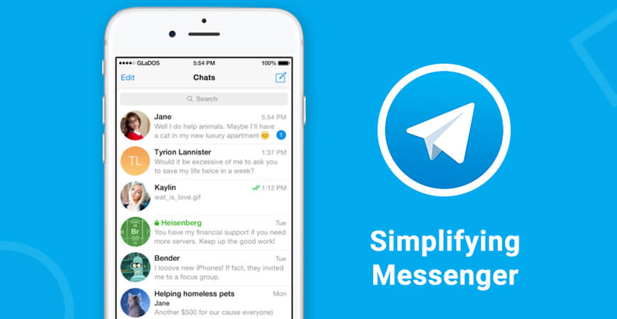 Telegram Messaging App