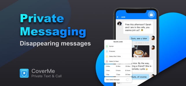 CoverMe Private Text Messaging