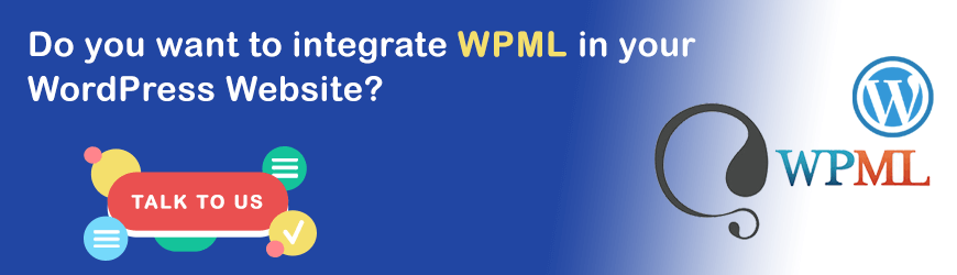 Do you want to integrate WPML into WordPress?