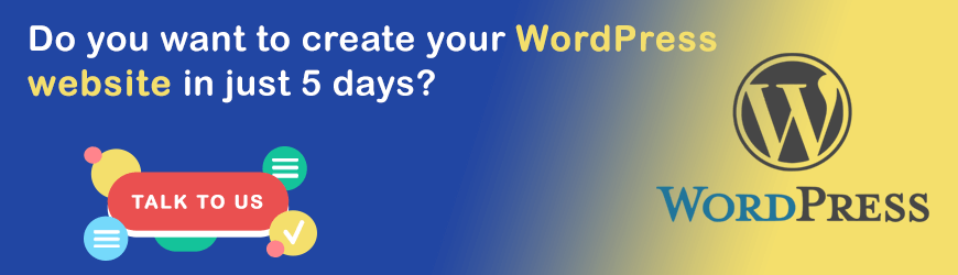 Do you want to create a WordPress website in 5 Days?