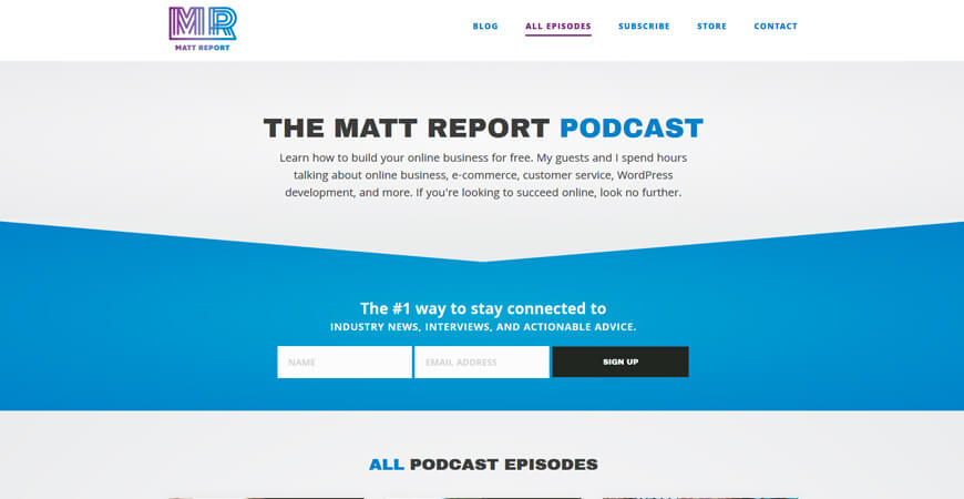 The Matt Report