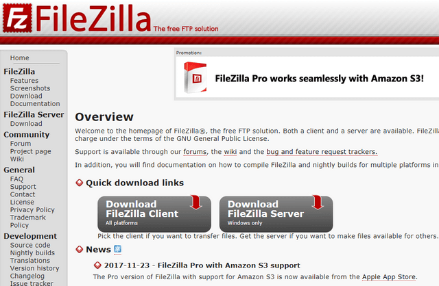 Filezilla