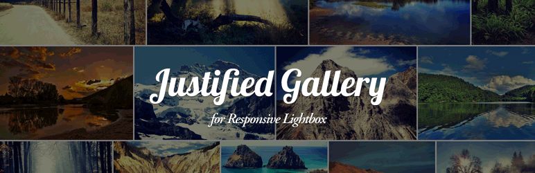 Justified Gallery WordPress Plugin