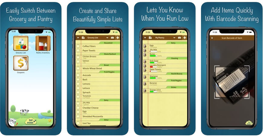 Grocery List Ease App