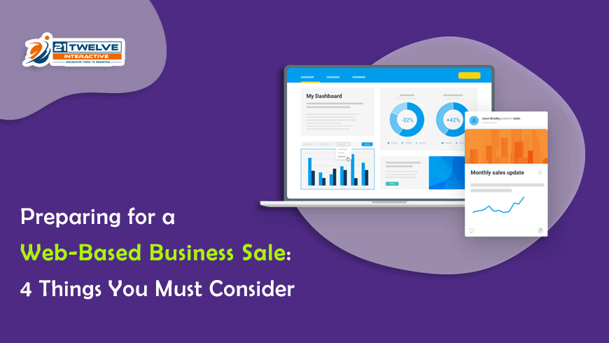 Preparing for a Web-Based Business Sale: 4 Things You Must Consider