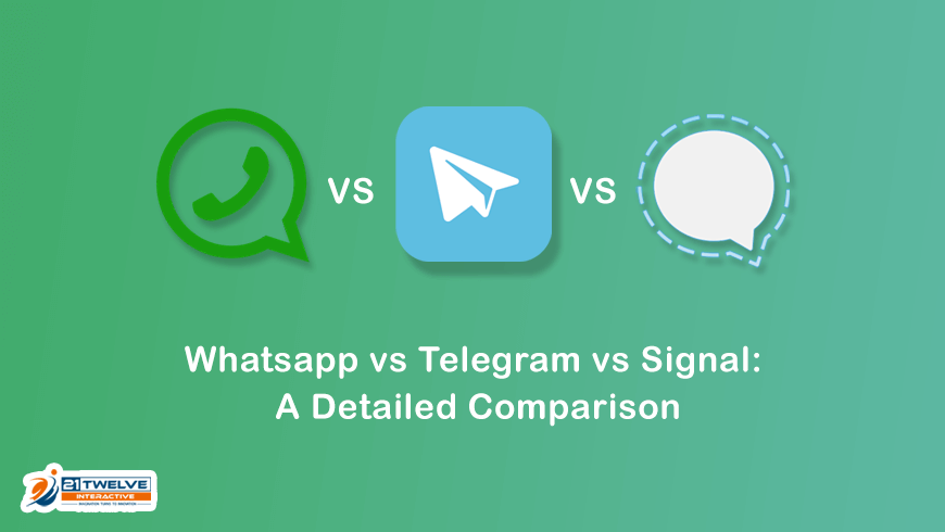 WhatsApp vs Signal vs Telegram Comparison