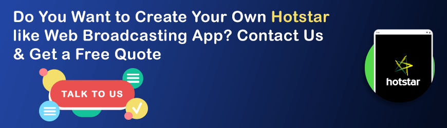 Develop a Hotstar App Clone