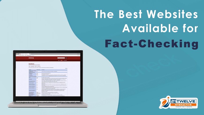The Best Websites Available for Fact-Checking