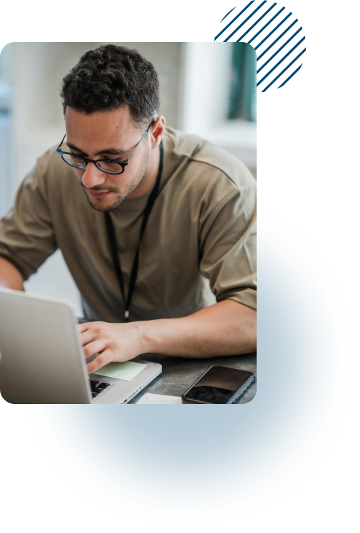 Developer working